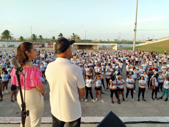 Praça Maria Aragão em São Luís, 26/12/2019 Aniversário da FUMAC